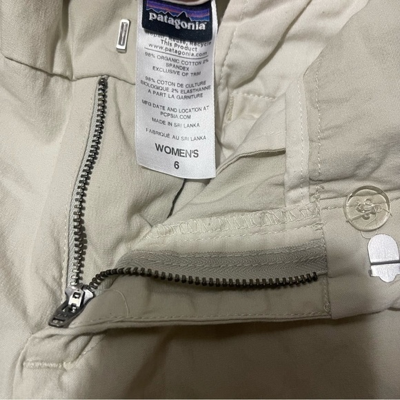 Patagonia Straight Leg Organic Cotton Hiking Pants Size 6 - Picture 3 of 8